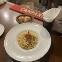 クッチーナ イタリアーナ アリア 六本木 - 雲丹といくらのクリームソース