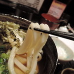 極浄うどん うだま - 2014.3昆布うどん小に温玉トッピングをひやひやで