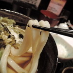 極浄うどん うだま - 2014.3昆布うどん小に温玉トッピングをひやひやで