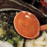 極浄うどん うだま - 2014.3昆布うどん小に温玉トッピングをひやひやで