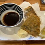 淳ちゃん寿司 - 鯵フライ