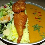 バンゲラズスパイスビストロ＆カフェ - フィッシュカレープレート