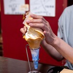 箔一 - 2024.6 金箔のかがやきソフトクリーム（891円）