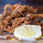 いたる - 2024.6 小ガス海老の唐揚げ（880円）