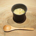 菊鮨 - 毛蟹の茶碗蒸し