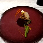 Pluie dete - メイン(肉、今回は追加料金無しの豚)