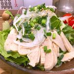 串一徹 - チキンゴマサラダ￥400　2024.6.28