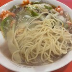 中華料理 白龍 - この麺があんかけに合います