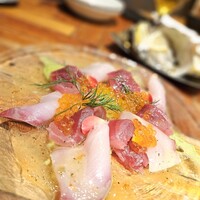 Seafood bar Ermitage 横浜鶴屋町店 - エルミタージュのカルパッチョ1419円