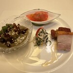 中国飯店 - 特製 五種前菜の盛り合わせ