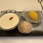 中国飯店 - デザートの盛り合わせ