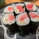 廻し鮨 新鮮や - 中トロ鉄火