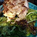 囲坊主 - 豆腐サラダ