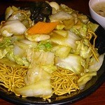中華料理 万福楼 - バリそば大盛