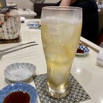 炭焼き 昼夜ん - 焼酎お茶割り