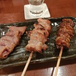 皆華 - レバー もも筋 ハツモト