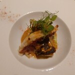 ラトラスフィス - オマール海老とコショウ鯛のポワレ