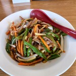 中国料理　味神館  - 青椒肉絲丼