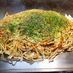 八昌 - そば肉玉にイカ天（1140円）