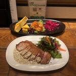 サロン ブッチャーアンドビア - 前菜3種盛り　ローストポークマスタードクリームソース