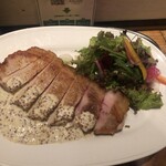 サロン ブッチャーアンドビア - ローストポークマスタードクリームソース