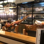 サロン ブッチャーアンドビア - 生ハム食べたかったけど　1人サイズ無くて諦めた…