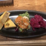 サロン ブッチャーアンドビア - 前菜3種盛り
