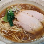 濃厚煮干そば 丸にたちばな - 煮干しそば840円が大感謝祭で500円