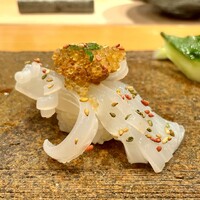 天寿し 京町店 - 烏賊 雲丹 飛子 胡麻