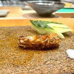 天寿し - 車海老 頭