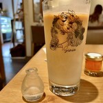 sinoa - カフェラテのアイス ¥500