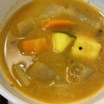 月と亀 - 野菜のカレー