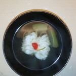 瀬戸内味覚処 芸州 本店 - 吸物 清汁仕立 牡丹鱧 冬瓜 香り柚子