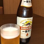 瀬戸内味覚処 芸州 本店 - キリン一番搾り瓶ビール