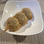 串かつ 千里 - 串マッシュルーム