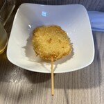 串かつ 千里 - 串玉ねぎ