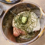 清寿司 - トロの山かけ