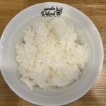 麺場 力皇 - 白ごはん