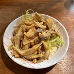 いせや 北口店 - 自家製中華ガツ（ミノのからしあえ）