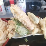 まさか - 天ぷらてんこ盛りですね～！