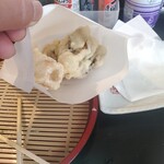 まさか - 舞茸と竹輪の天ぷらはお土産になりました。