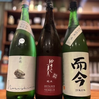 変わり種から定番まで◎日本酒とウイスキーが充実！