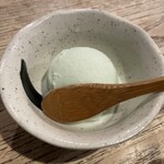 코메도코 식당 - 박하 소금 아이스크림