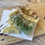 코메도코 식당 - 튀김 3종