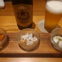 魚とおばんざい 泉士 - 前菜3種盛り