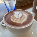 ロビーラウンジ mahru - ラテアートも手抜きなく