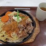 うえすたん - 料理写真:ビーフバター焼き(スープ付)