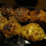 丹波地鶏とビオワイン 六賢 - ミンチ・カミナリ