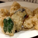 博多魚がし - 白子天ぷら