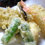 The classic shrimp and vegetable Tempura